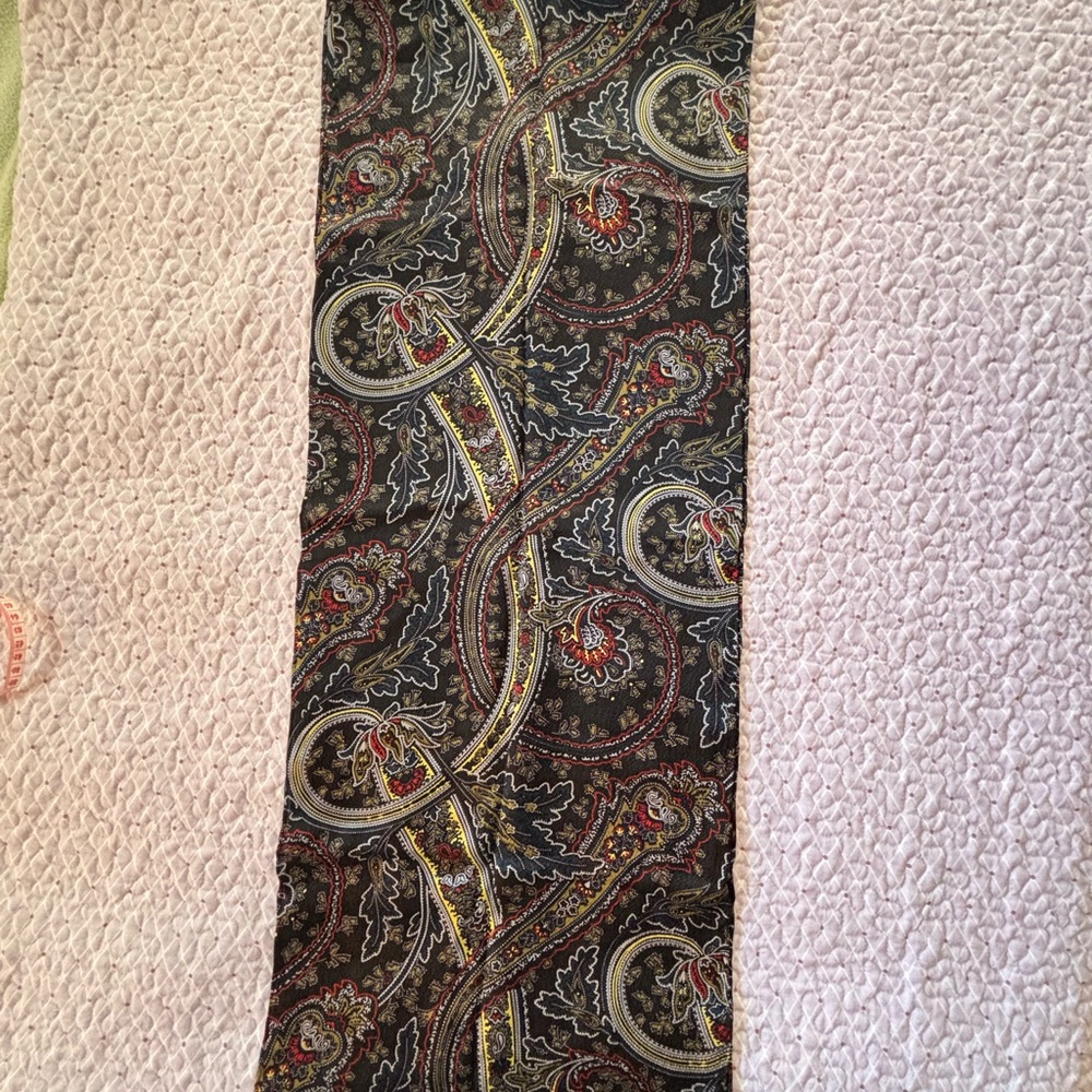 Talbots Multicolor Paisley Scarf